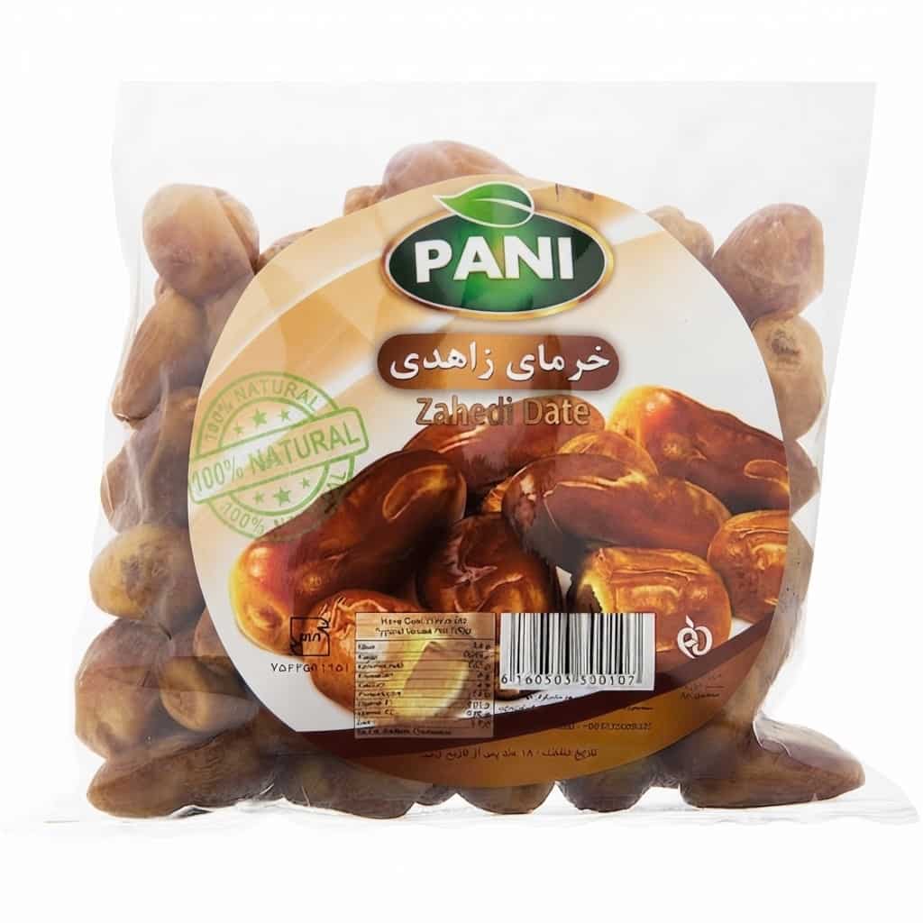 خرما زاهدی پانی محصولی خوش‌خوراک با ظاهر یکدست و جذاب